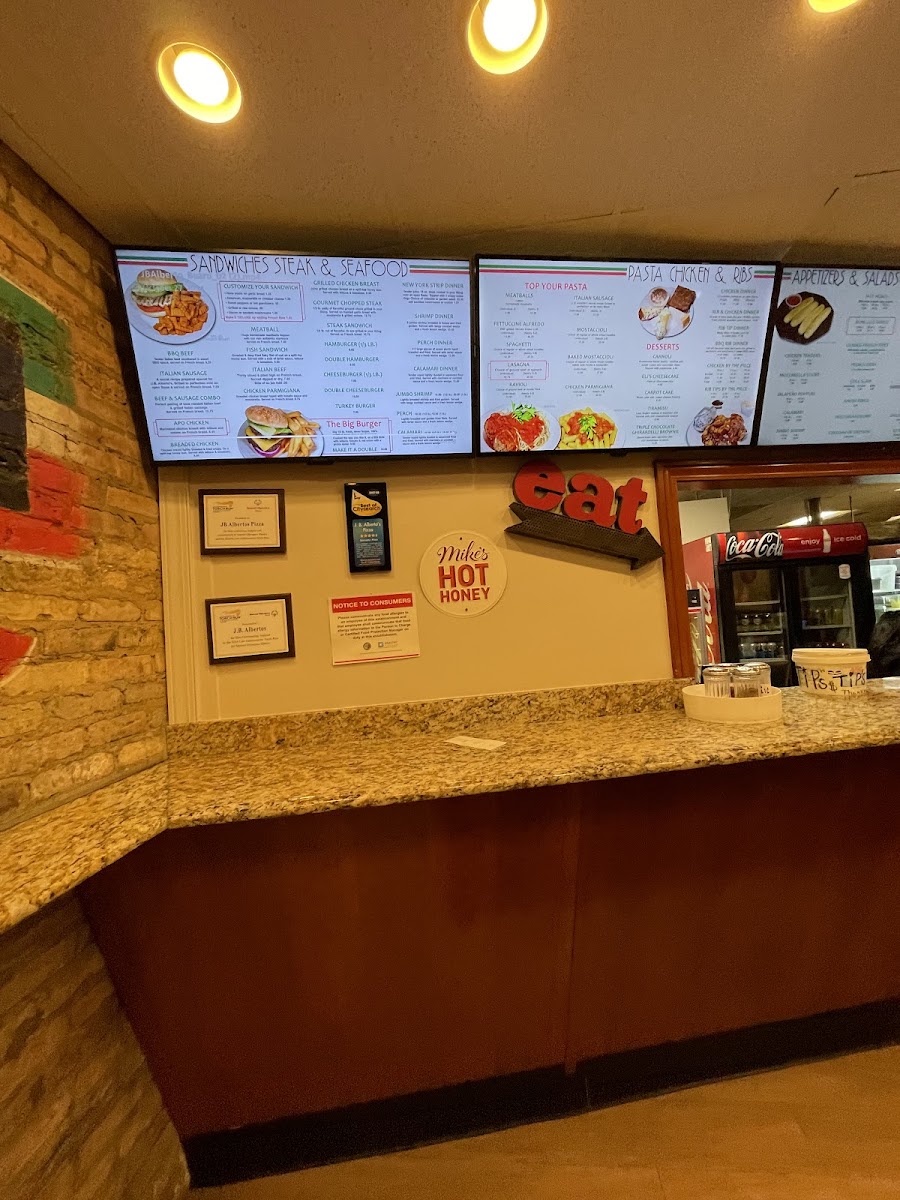 Menu J.b. Alberto's Pizza-1